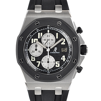 AUDEMARS PIGUET オーデマピゲ ロイヤルオーク コピー 25940SK.OO.D002CA.01A オフショアクロノ ブラック/シルバー